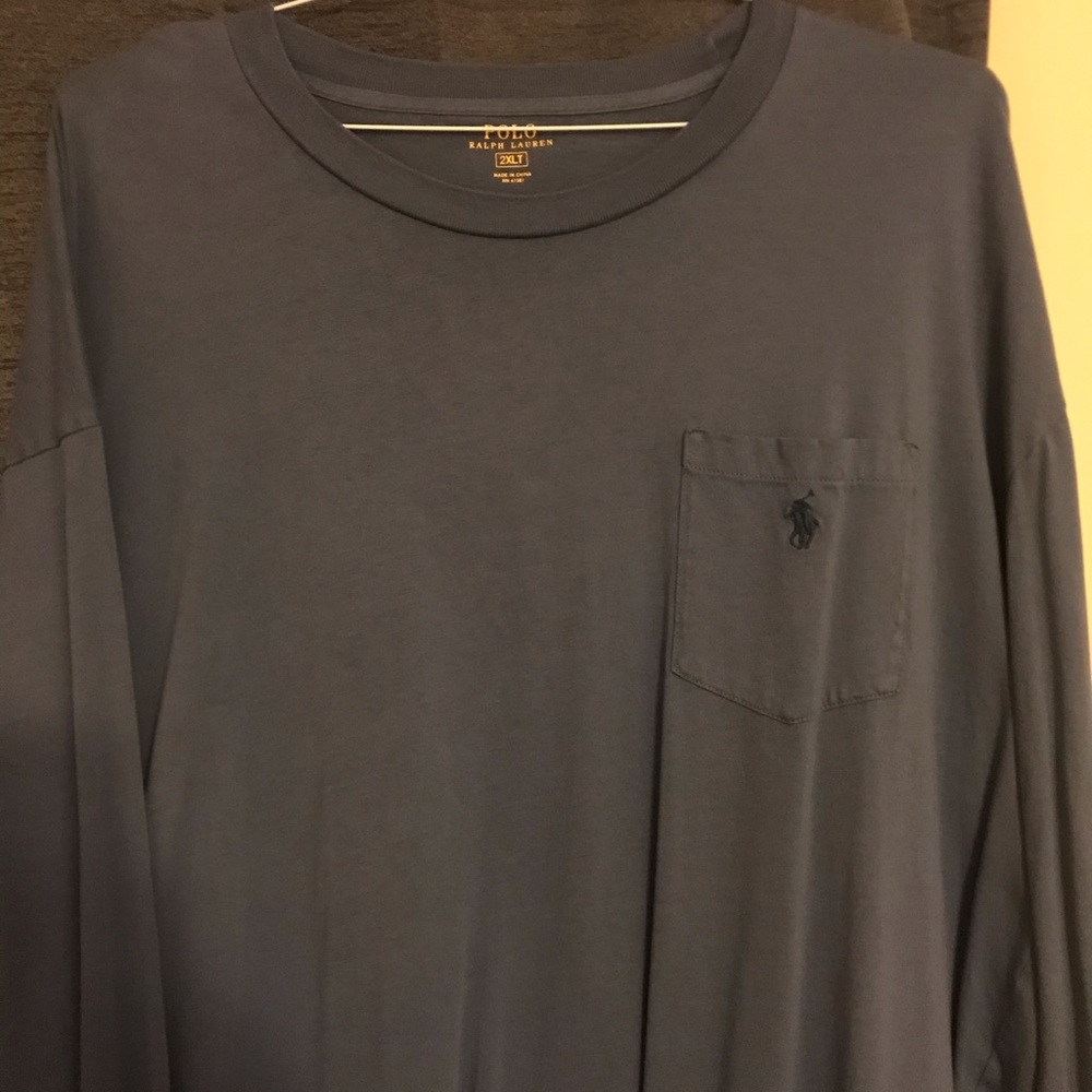 Men’s long sleeve polo t-shirt